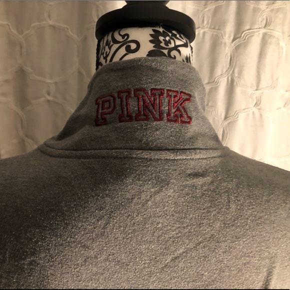 💗 PINK 💗Half-zip💗UMASS💗XS💗 AMHERST💗BOSTON - Picture 9 of 15